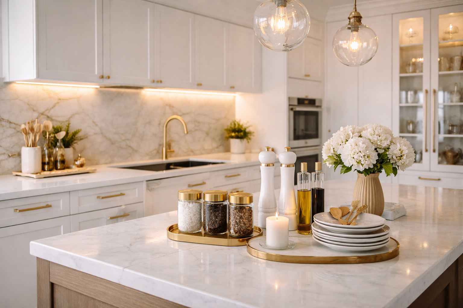 ۱۰ وسیله‌ای که آشپزخانه را لوکس‌تر نشان می‌دهد (ایده‌های شیک و کاربردی)