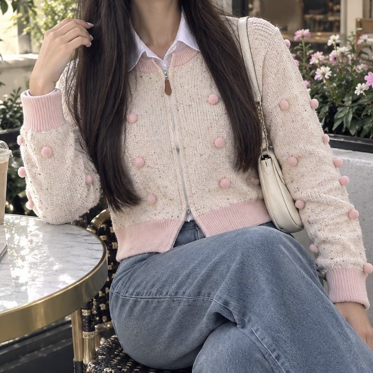 ژاکت پوم پوم