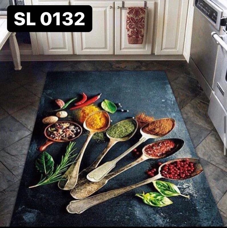 فرشینه آشپزخانه کد SL 0132 طرح ادویه