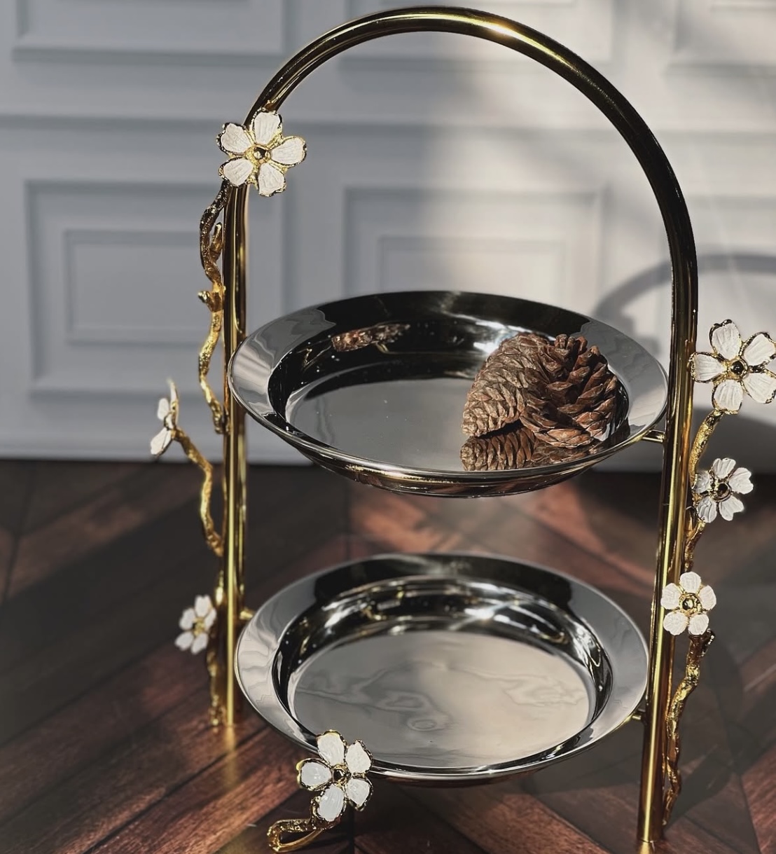 شیرینی خوری دو‌طبقه طرح نسترن