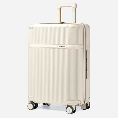 چمدان مسافرتی آرکتیک هانتر (Arctic Hunter) مدل LGX001 سایز بزرگ رنگ سفید