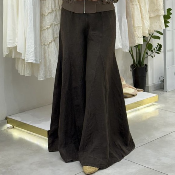 شلوار سوپرکلوش لینن ایتالیایی