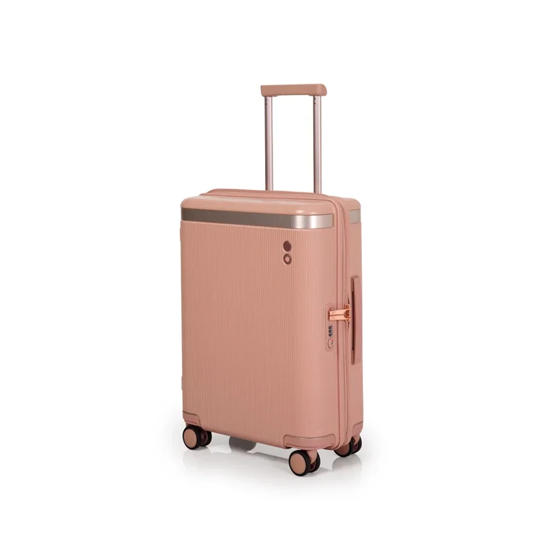 چمدان اکولاک ژاپن مدل داینستی رنگ صورتی - سایز کوچک
