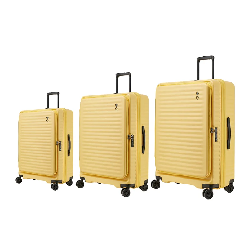 ست کامل چمدان اکولاک ژاپن مدل سلسترا FA رنگ زرد