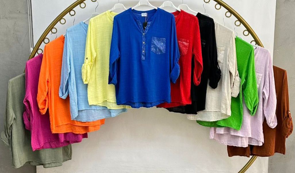 شومیز گرم پایین پولکی