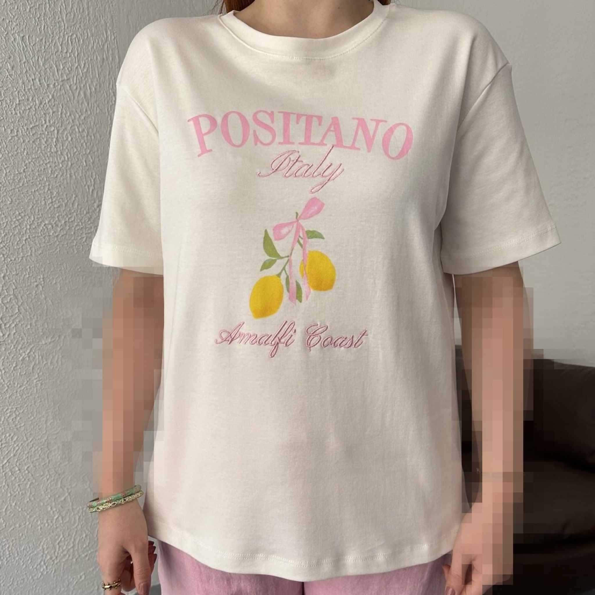 تیشرت لیمو پوزیتانو