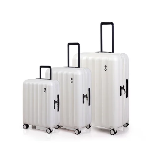 چمدان اکولاک مدل آموس رنگ سفید